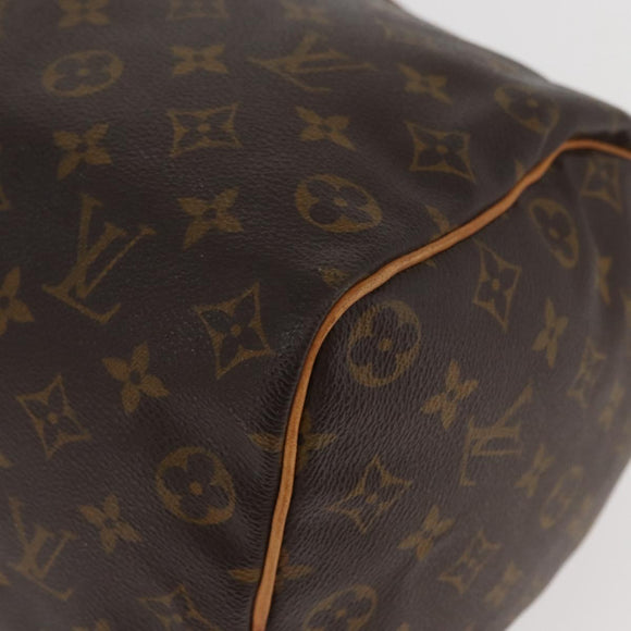 LOUIS VUITTON Monogram Speedy 35 Handtas M41524 LV Auth 180734A