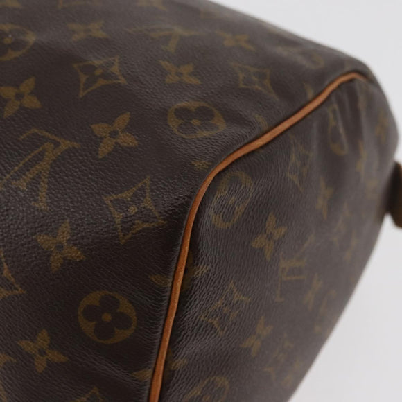 LOUIS VUITTON Monogram Speedy 35 Handtas M41524 LV Auth 180734A