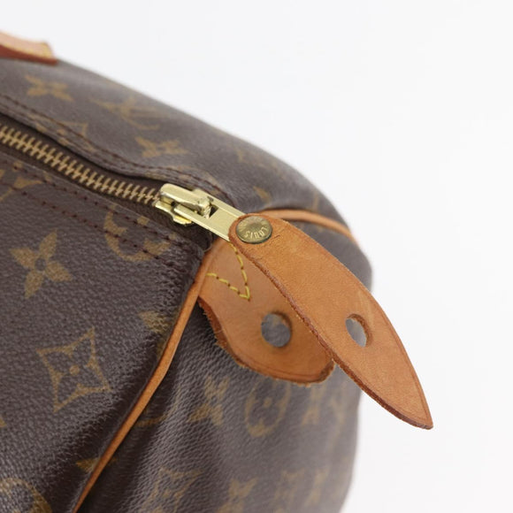 LOUIS VUITTON Monogram Speedy 35 Handtas M41524 LV Auth 180734A