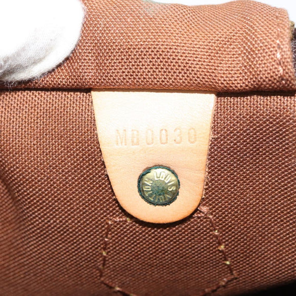 LOUIS VUITTON Monogram Speedy 35 Handtas M41524 LV Auth 180734A