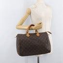 LOUIS VUITTON Monogram Speedy 35 Handtas M41524 LV Auth 180734A-21