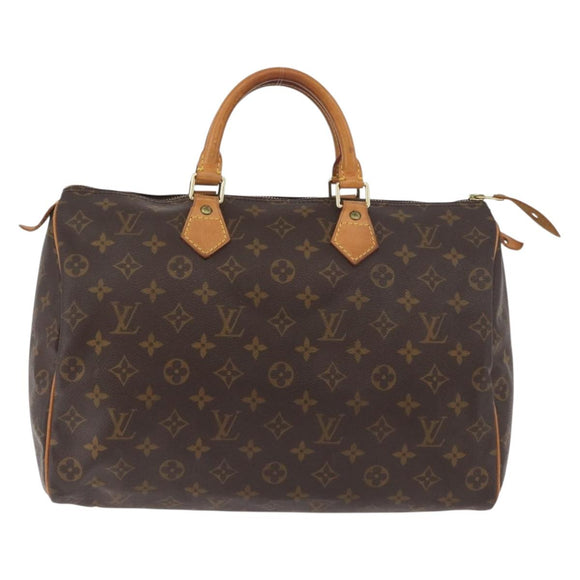 LOUIS VUITTON Monogram Speedy 35 Handtas M41524 LV Auth 180734A