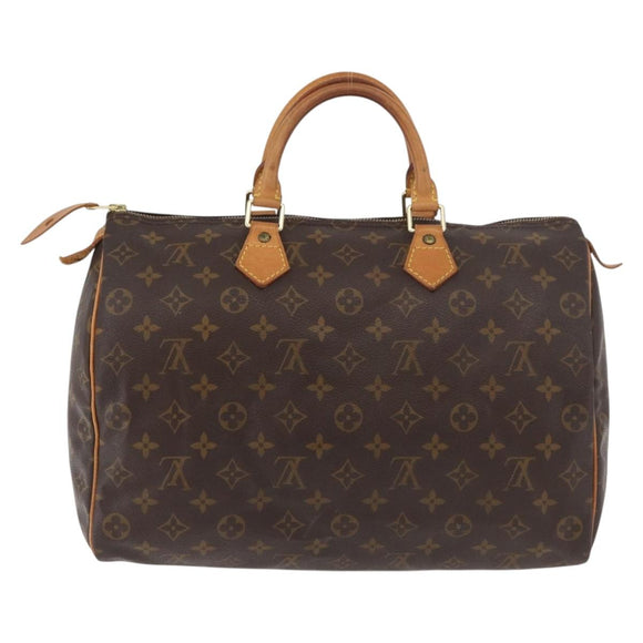 LOUIS VUITTON Monogram Speedy 35 Handtas M41524 LV Auth 180734A