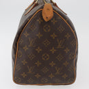 LOUIS VUITTON Monogram Speedy 35 Handtas M41524 LV Auth 180734A-3
