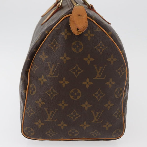 LOUIS VUITTON Monogram Speedy 35 Handtas M41524 LV Auth 180734A