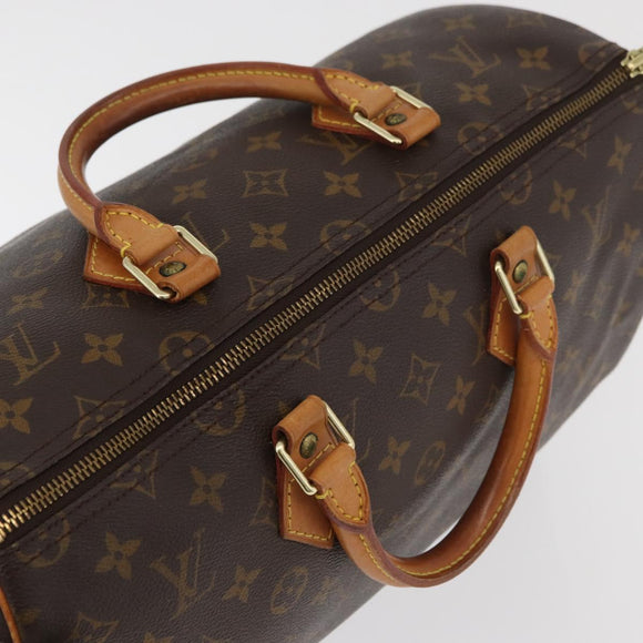 LOUIS VUITTON Monogram Speedy 35 Handtas M41524 LV Auth 180734A