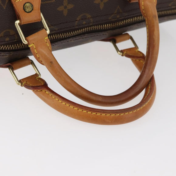 LOUIS VUITTON Monogram Speedy 35 Handtas M41524 LV Auth 180734A