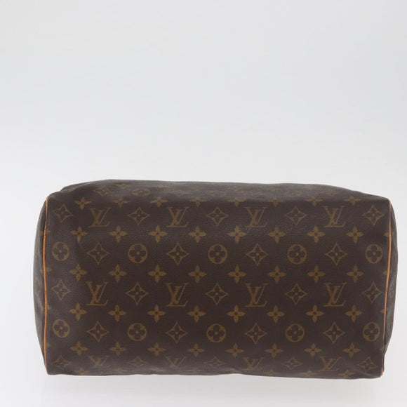 LOUIS VUITTON Monogram Speedy 35 Handtas M41524 LV Auth 180734A