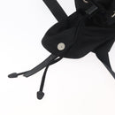 PRADA Backpack Nylon Black Silver Auth 180736A-20