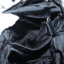 PRADA Backpack Nylon Black Silver Auth 180736A-26