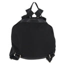 PRADA Backpack Nylon Black Silver Auth 180736A-3