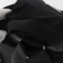 PRADA Backpack Nylon Black Silver Auth 180736A-7