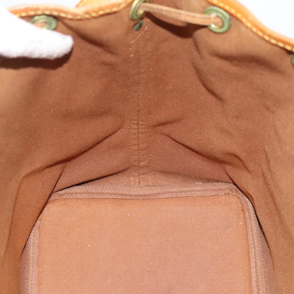LOUIS VUITTON Monogram Petit Noe Schoudertas M42226 LV Auth 180737