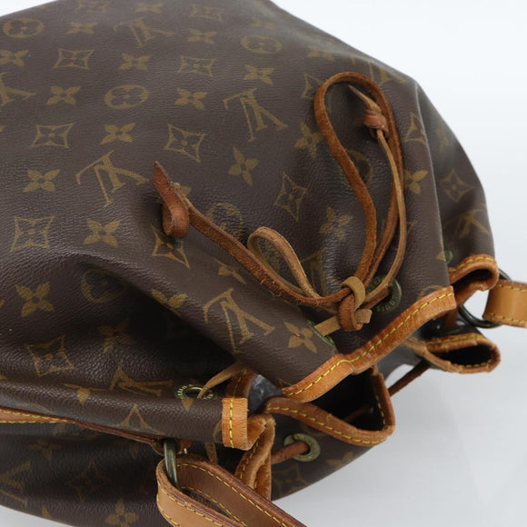 LOUIS VUITTON Monogram Petit Noe Schoudertas M42226 LV Auth 180737