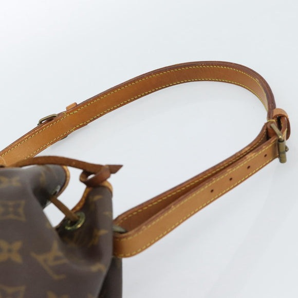 LOUIS VUITTON Monogram Petit Noe Schoudertas M42226 LV Auth 180737
