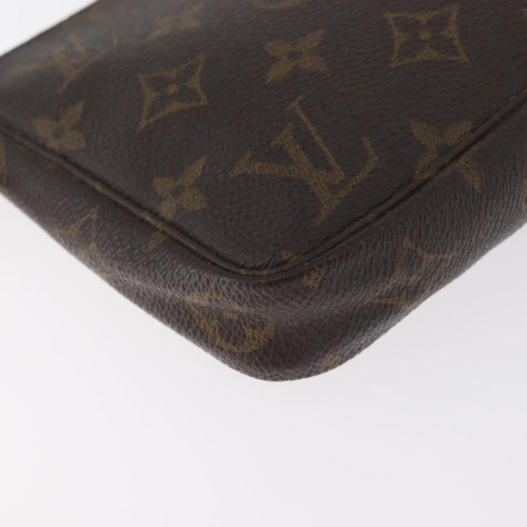 LOUIS VUITTON Monogram Pochette Accessoires Pouch M51980 LV Auth 180741