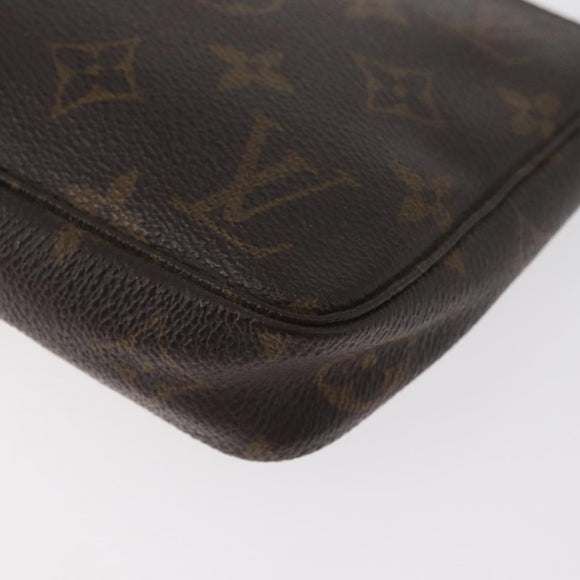 LOUIS VUITTON Monogram Pochette Accessoires Pouch M51980 LV Auth 180741