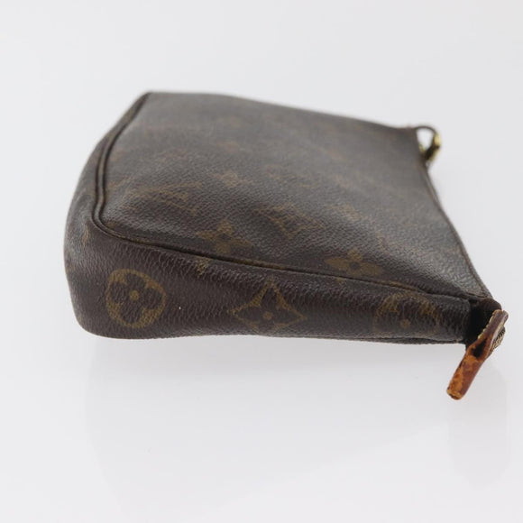 LOUIS VUITTON Monogram Pochette Accessoires Pouch M51980 LV Auth 180741