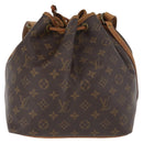 LOUIS VUITTON Monogram Petit Noe Shoulder Bag M42226 LV Auth 180742-2