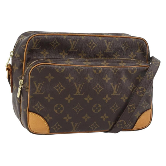 LOUIS VUITTON Monogram Nile Shoulder Bag M45244 LV Auth 180743A