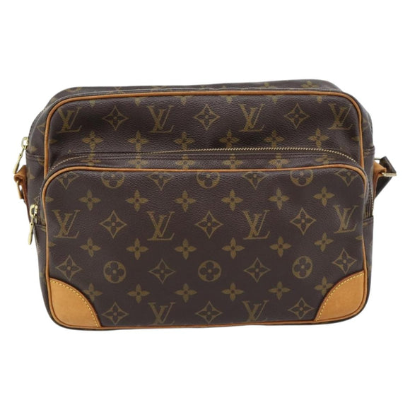 LOUIS VUITTON Monogram Nile Shoulder Bag M45244 LV Auth 180743A