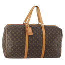 LOUIS VUITTON Monogram Sac Souple 55 Boston Tas M41622 LV Auth 180744A-1