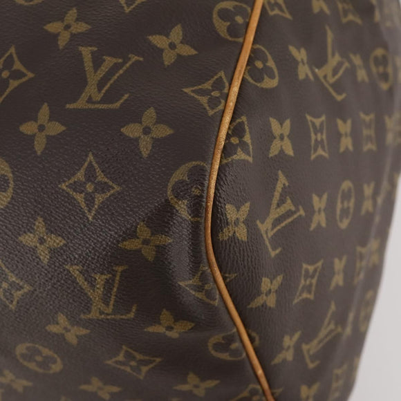 LOUIS VUITTON Monogram Sac Souple 55 Boston Tas M41622 LV Auth 180744A