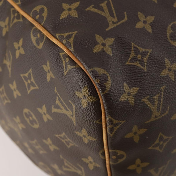 LOUIS VUITTON Monogram Sac Souple 55 Boston Tas M41622 LV Auth 180744A