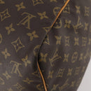 LOUIS VUITTON Monogram Sac Souple 55 Boston Tas M41622 LV Auth 180744A-12