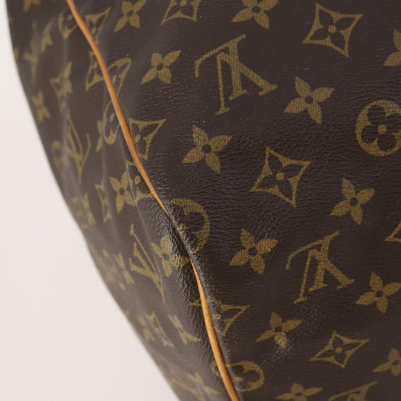 LOUIS VUITTON Monogram Sac Souple 55 Boston Tas M41622 LV Auth 180744A