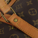 LOUIS VUITTON Monogram Sac Souple 55 Boston Tas M41622 LV Auth 180744A-14
