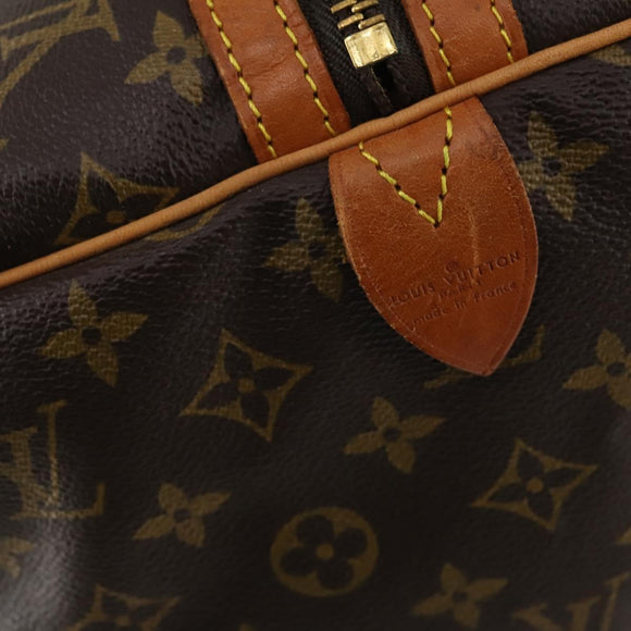 LOUIS VUITTON Monogram Sac Souple 55 Boston Tas M41622 LV Auth 180744A
