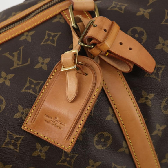 LOUIS VUITTON Monogram Sac Souple 55 Boston Tas M41622 LV Auth 180744A