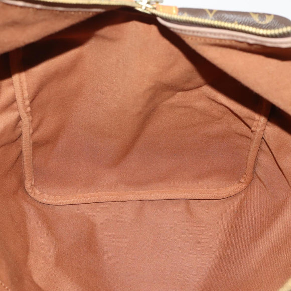 LOUIS VUITTON Monogram Sac Souple 55 Boston Tas M41622 LV Auth 180744A