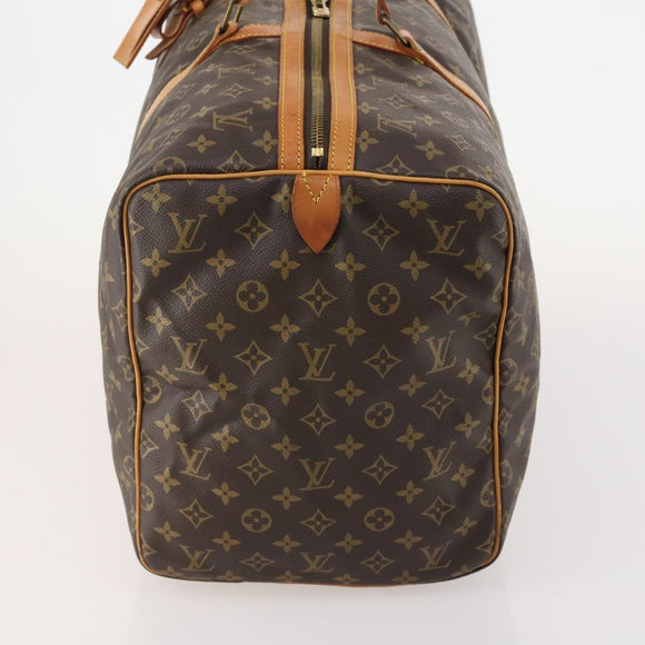 LOUIS VUITTON Monogram Sac Souple 55 Boston Tas M41622 LV Auth 180744A