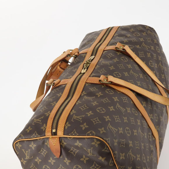 LOUIS VUITTON Monogram Sac Souple 55 Boston Tas M41622 LV Auth 180744A