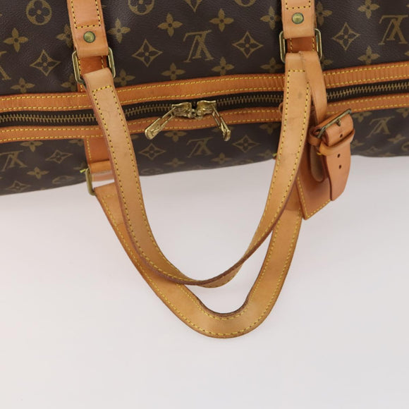 LOUIS VUITTON Monogram Sac Souple 55 Boston Tas M41622 LV Auth 180744A