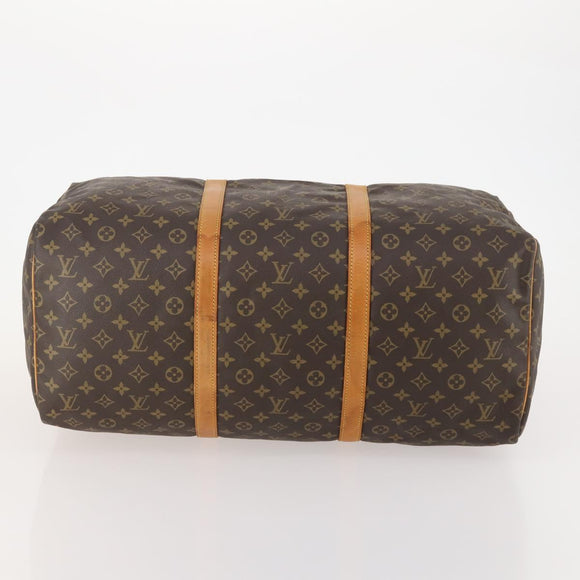 LOUIS VUITTON Monogram Sac Souple 55 Boston Tas M41622 LV Auth 180744A