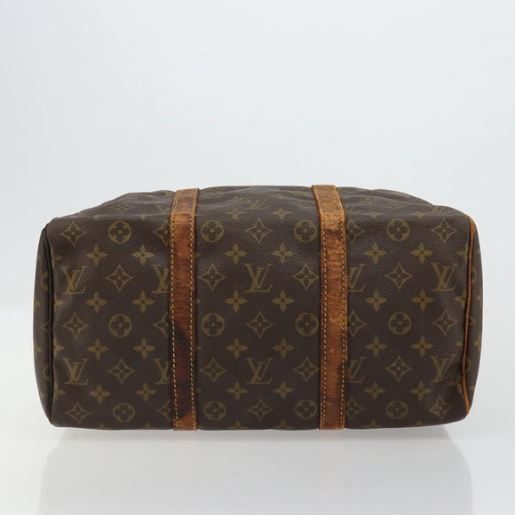 LOUIS VUITTON Monogram Sac Souple 45 Boston Bag M41624 LV Auth 180747