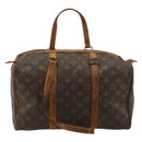 LOUIS VUITTON Monogram Sac Souple 45 Boston Bag M41624 LV Auth 180747-2