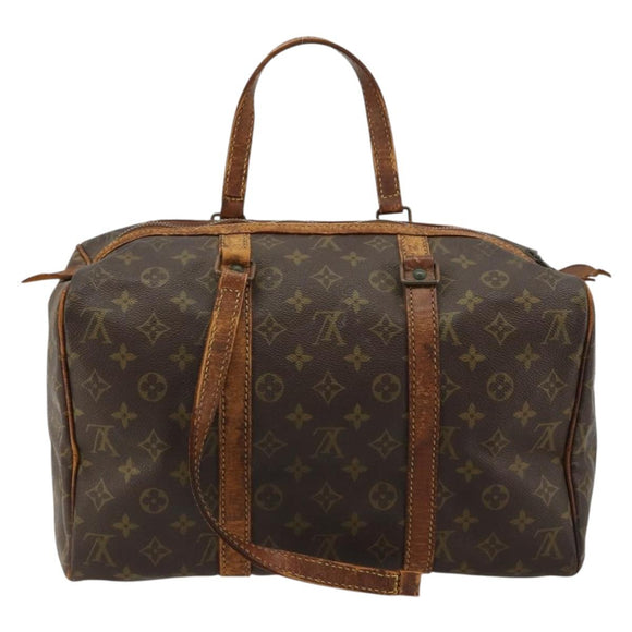 LOUIS VUITTON Monogram Sac Souple 45 Boston Bag M41624 LV Auth 180747