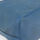 LOUIS VUITTON Epi Petit Noe Shoulder Bag Blue M44105 LV Auth 180748-14