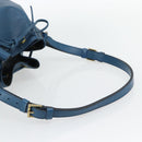 LOUIS VUITTON Epi Petit Noe Shoulder Bag Blue M44105 LV Auth 180748-7