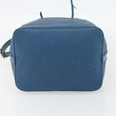 LOUIS VUITTON Epi Petit Noe Shoulder Bag Blue M44105 LV Auth 180748-5