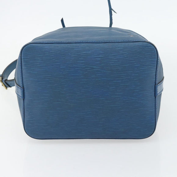 LOUIS VUITTON Epi Petit Noe Shoulder Bag Blue M44105 LV Auth 180748