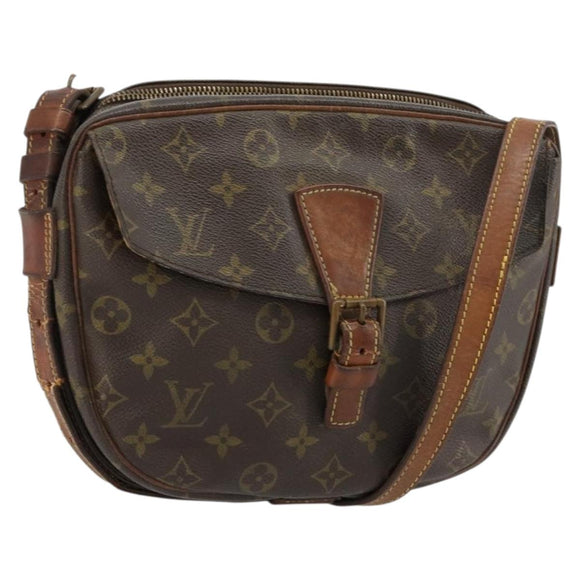 LOUIS VUITTON Monogram Jeune Fille GM Shoulder Bag M51225 LV Auth 180758