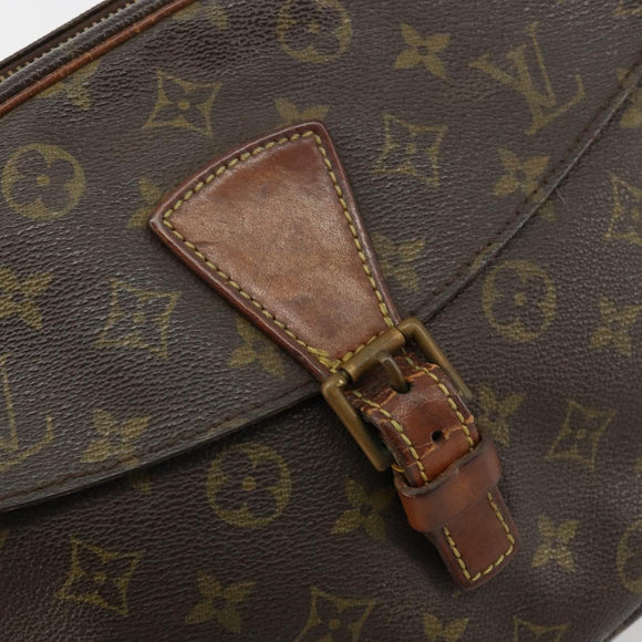 LOUIS VUITTON Monogram Jeune Fille GM Shoulder Bag M51225 LV Auth 180758