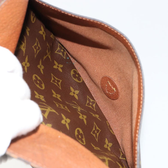 LOUIS VUITTON Monogram Jeune Fille GM Shoulder Bag M51225 LV Auth 180758