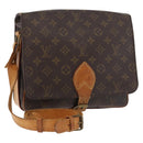 LOUIS VUITTON Monogram Cartouchiere GM Shoulder Bag M51252 LV Auth 180759-1