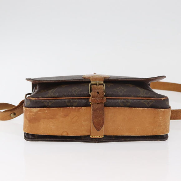 LOUIS VUITTON Monogram Cartouchiere GM Shoulder Bag M51252 LV Auth 180759